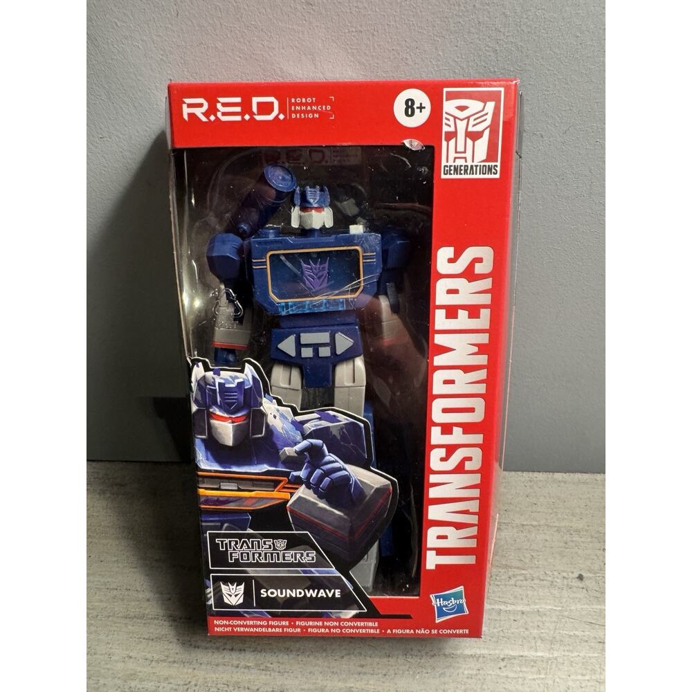 Transformers RED Soundwave